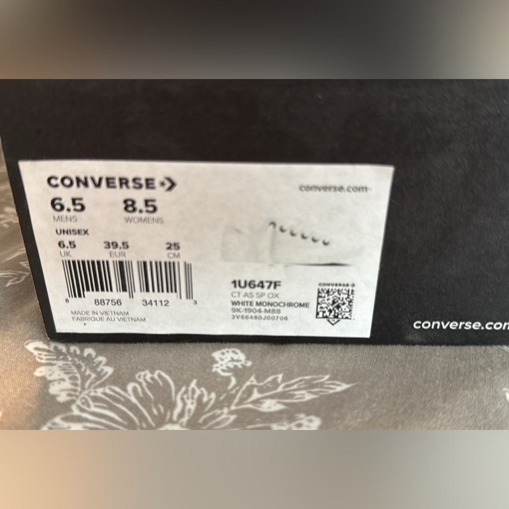 Converse All White Unisex Sneakers